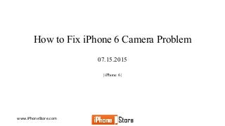 how to iphone camera