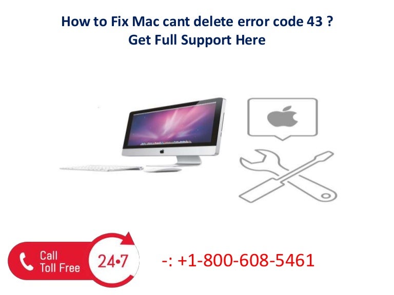 Mac error. Mac error