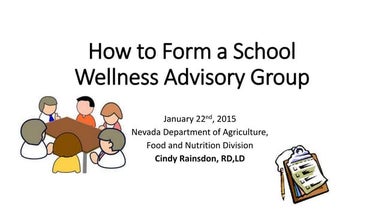 How to Form a School Wellness Advisory Group