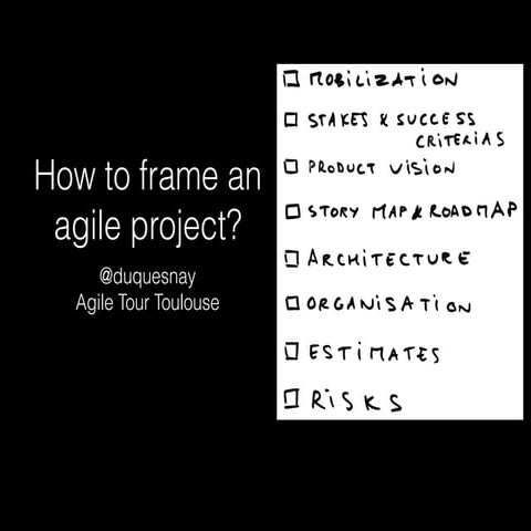 How to frame an agile project ? | PDF