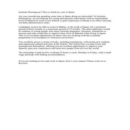 How to fund my year in spain