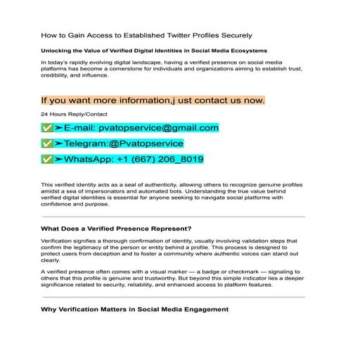 How to Gain Access to Established Twitter Profiles Securely.pdf