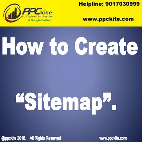 How to generate sitemap of a website | PPT