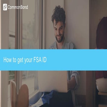 Creating your FSA ID | PPTX