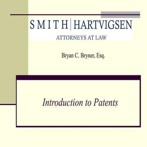 Patent Application Process Overview