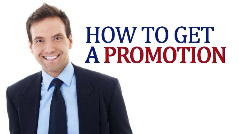 How To Get A Promotion