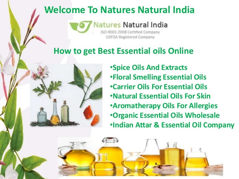 Essential Oils suppliers Online in india
