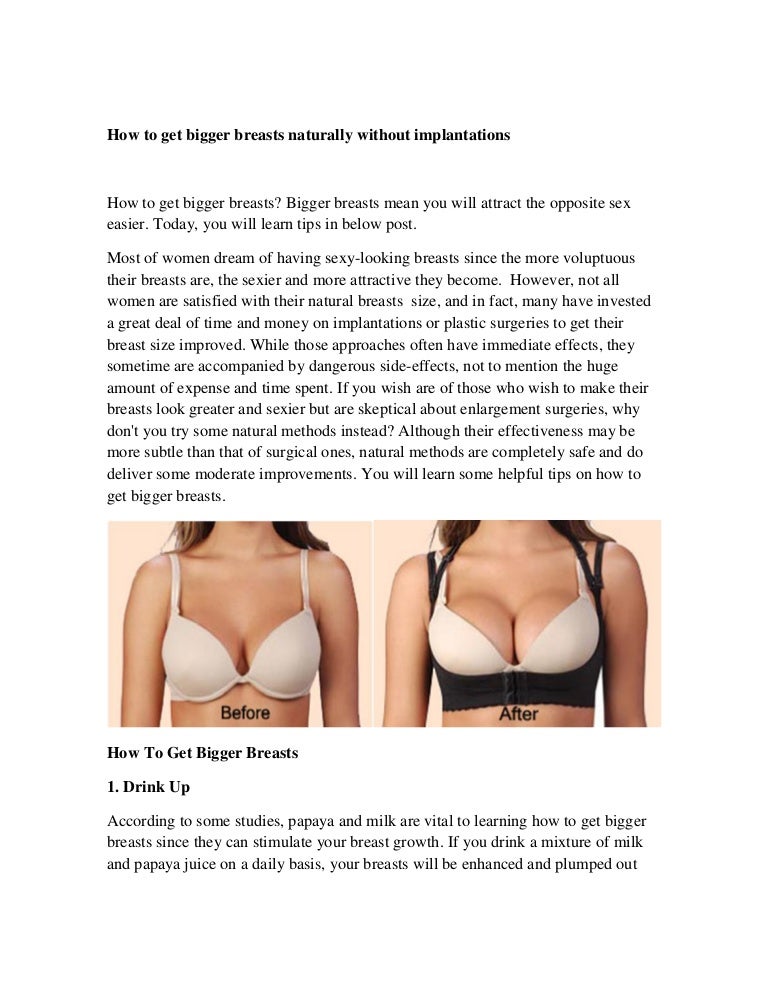 How To Get Bigger Breasts Naturally Without Implantations-8436