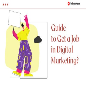How to get job in digital marketing
