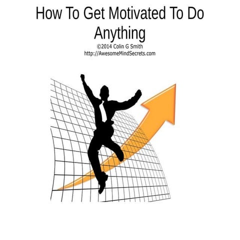 How to Get Motivated to do Anything