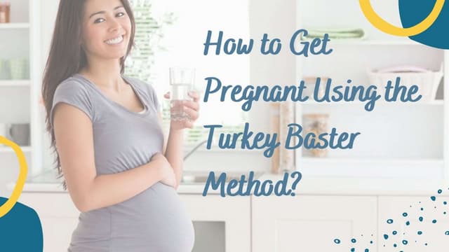 does a turkey baster work to get pregnant