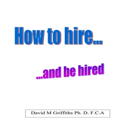 How to hire and get hired