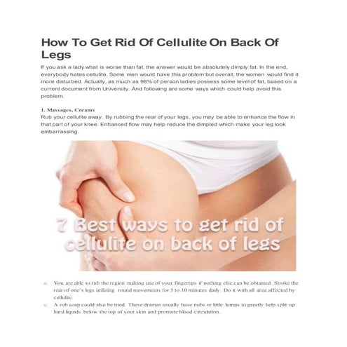 Cellulite treatment webinar slides final (1) | PPTX