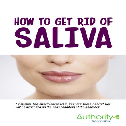How To Stop Excessive Saliva Production – JWEZ