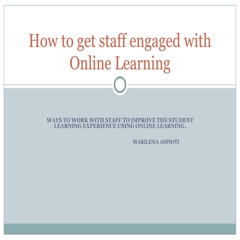 Getting Started: Blackboard 