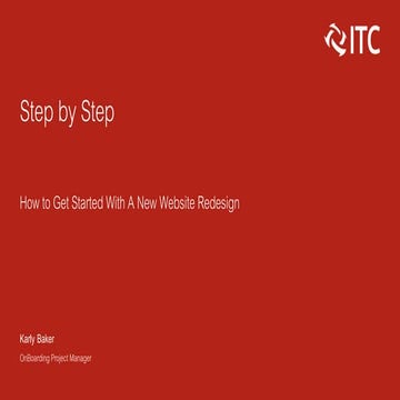 How to Get Started with a New Website Redesign