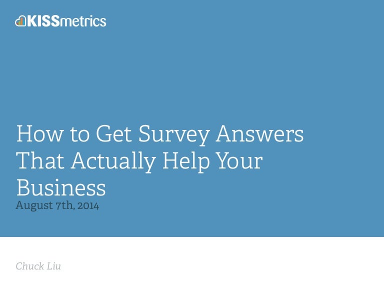 How to Get Survey Answers That Actually Help Your Business