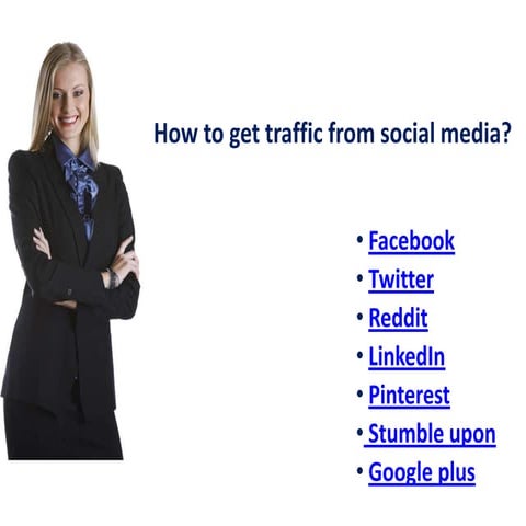 How to get traffic from social media?