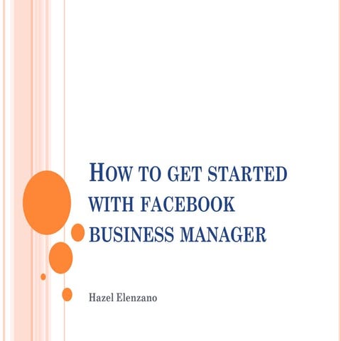 How to Get Started with Facebook Business Manager
