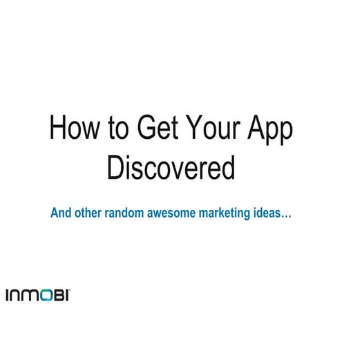 How to Get Your App Discovered with Ryan Merket from InMobi