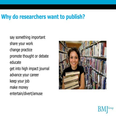 How To Get Your Research Published in the BMJ
