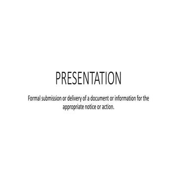 How to give a good presentation | PPTX