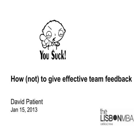How to give_effective_feedback