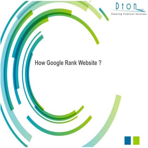 How To Google Rank A Website