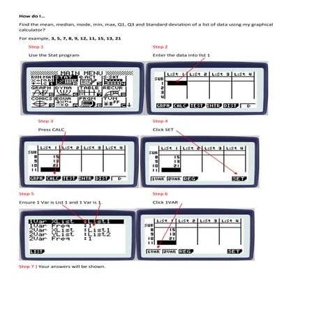 How to graphical calaculators (1)