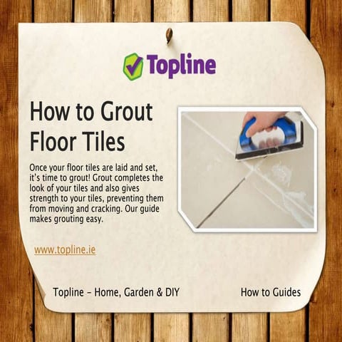 How to Grout Floor Tiles Easily