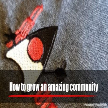 How to grow an amazing community - JavaLand 2021
