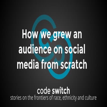 How to grow an audience on social media from scratch, with NPR Code Switch's Kat Chow