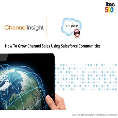 How To Grow Channel Sales Using Salesforce Communities