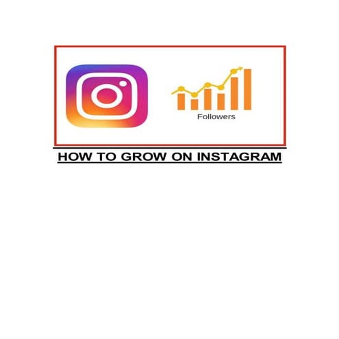 How to grow on instagram