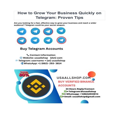 Buying a Telegram account is a punishable offense.