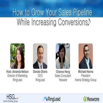 How to Grow Your Sales Pipeline While Increasing Conversions
