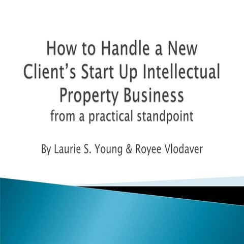 How To Handle A New Client’S Start Up