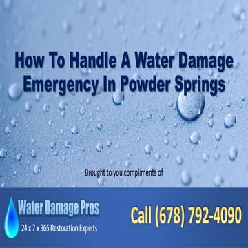 What to Do When Your House Floods? | PDF
