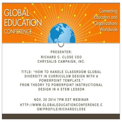 How to handle classroom global diversity in curriculum design with a power po...