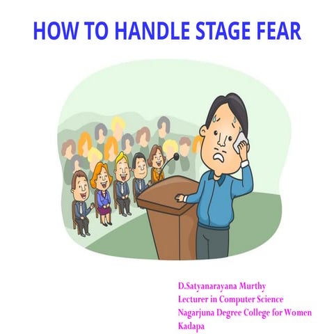 Effective Strategies to Overcome Stage Fear and Public Speaking Anxiety ...