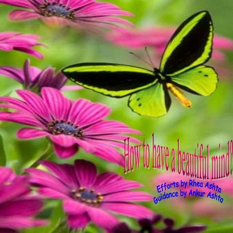 How To Have A Beautiful Mind