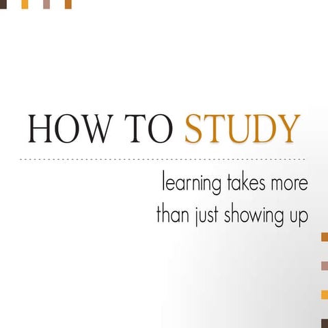 How to have a studying mindset