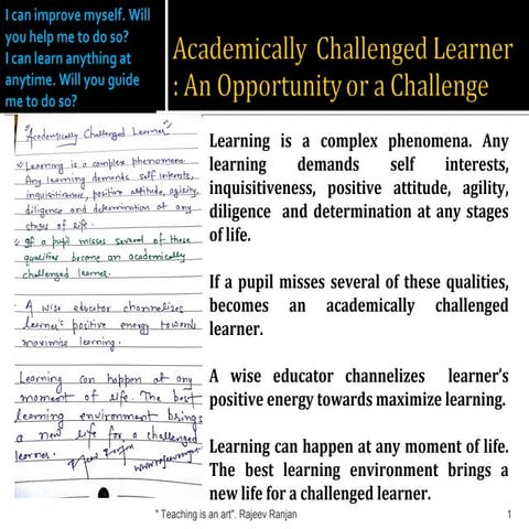 How to help weak students