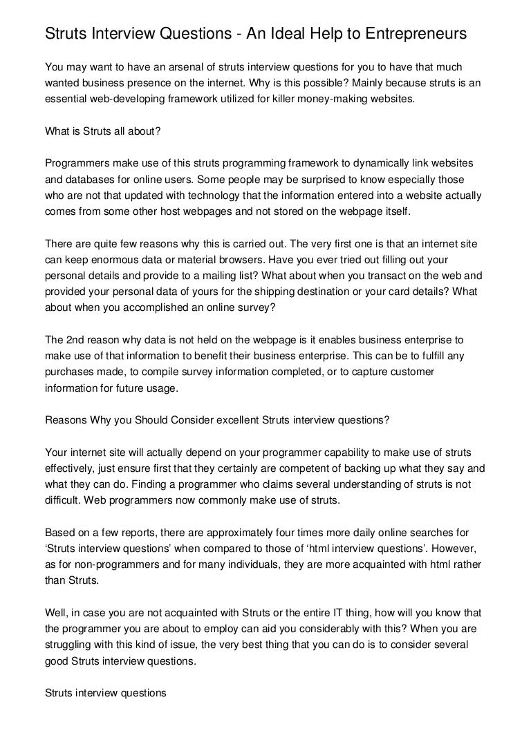 sample interview questions for entrepreneurs