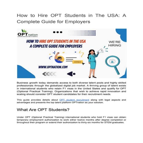 How to Hire OPT Students in The USA_ A Complete Guide for Employers.pdf