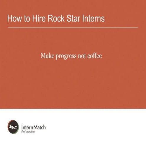 Howto hirerockstarinterns