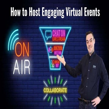 How to host engaging virtual events
