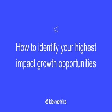 How to identify your highest impact growth opportunities