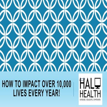 How to Impact 10,000 People