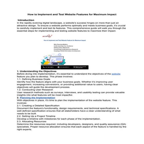 How to Implement and Test Website Features for Maximum Impact.pdf